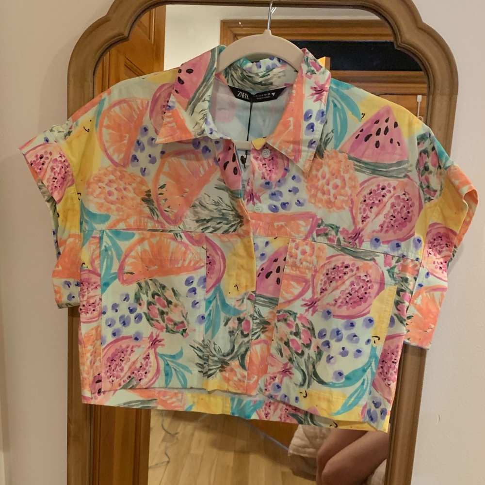 Zara Tropical Shirt
